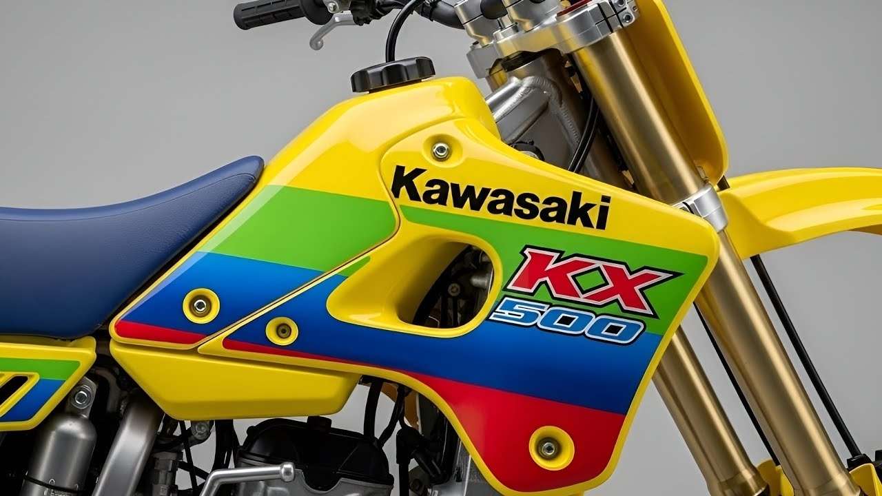 New Kawasaki KX 500: Potencia Off-Road Extrema, Rendimiento Brutal y Regreso Legendario en Motocross
